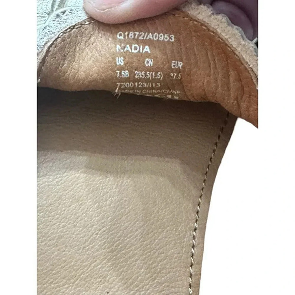 Coach Nadia Women's White Leather Slip On Tassel Loafers Size 7.5B - Picture 5 of 9